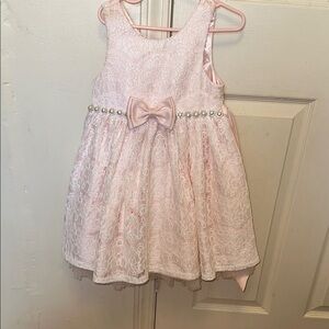 American Princess Pink Sleeveless A-Line Sundress